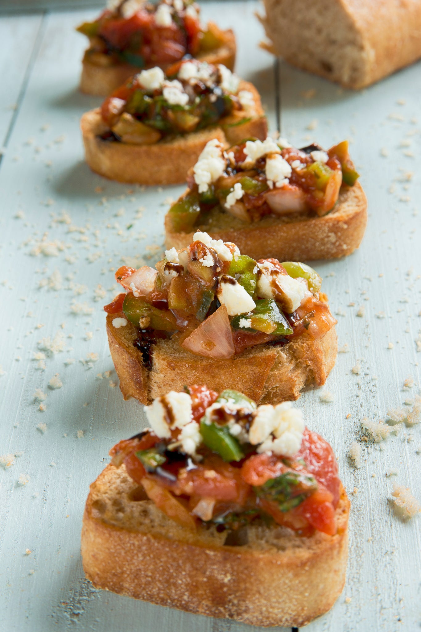 BLOODY MARY BRUSCHETTA